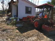 22-putting pole under to help roll